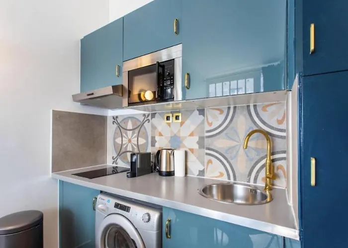 Апартаменты Charming 2br # Grands Boulevards *