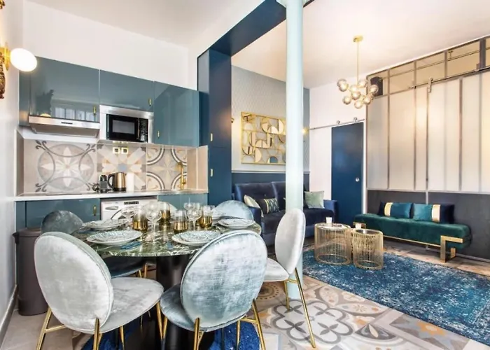 Apartman Charming 2br # Grands Boulevards Párizs